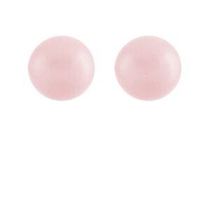 30mm Dome Wood Earrings